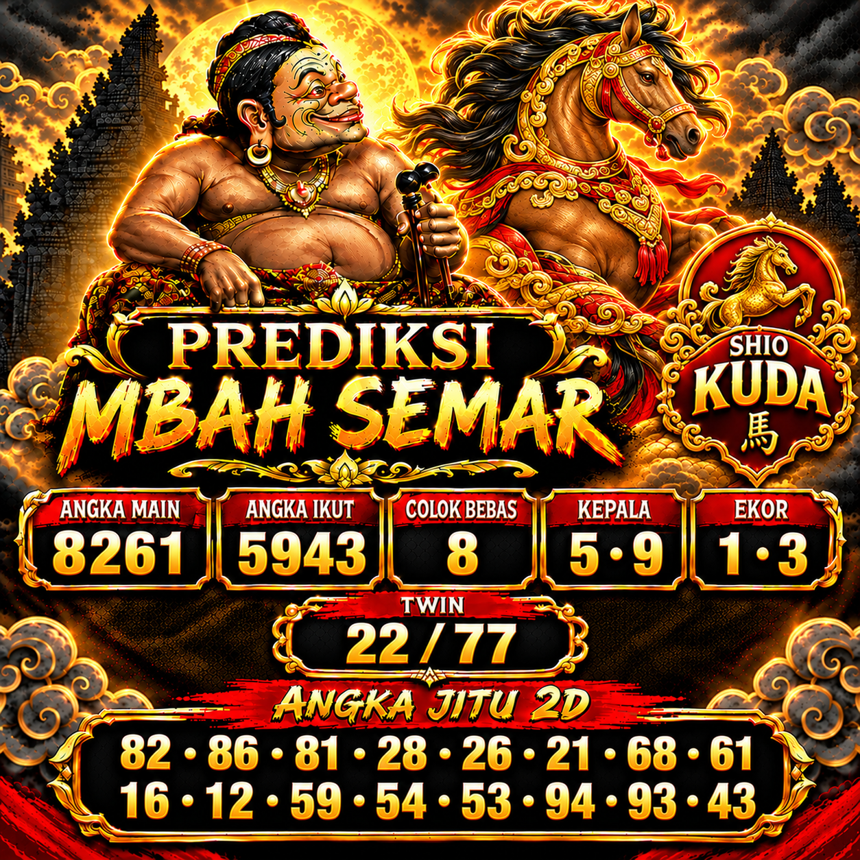 Syair SGP Mbah Semar 29 Oktober 2026